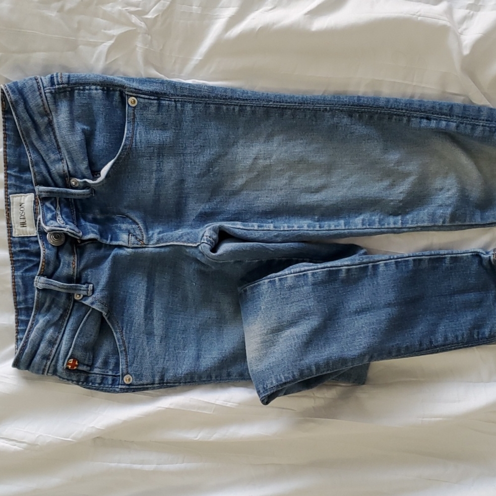 Hudson girls skinny jeans in size 8